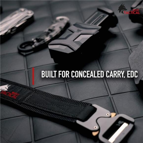 Heavy Duty Hybrid Quick-Release EDC Belt - 2-Ply 1.5” CCW Gun Belt - Picture 2 of 7